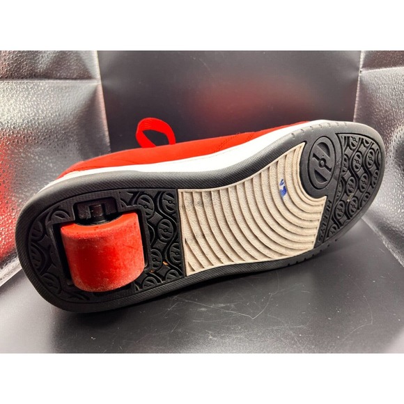 ✅️Mens HEELYS Size 8 WHEELED SKATE SHOES Red/Black/White HES10434❤️ - Picture 8 of 12